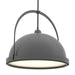 Hubbardton Forge - 137462-SKT-MULT-10-10 - One Light Pendant - Atlas - Black