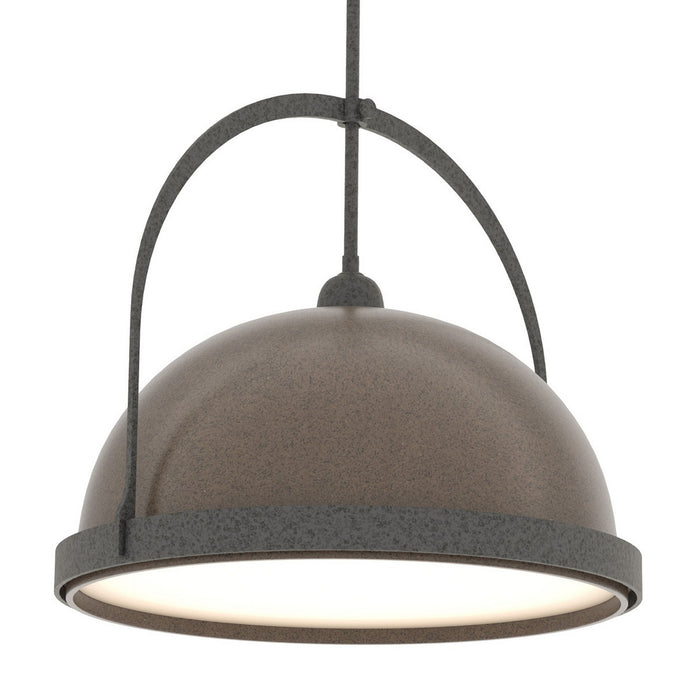 Hubbardton Forge - 137462-SKT-MULT-20-05 - One Light Pendant - Atlas - Natural Iron