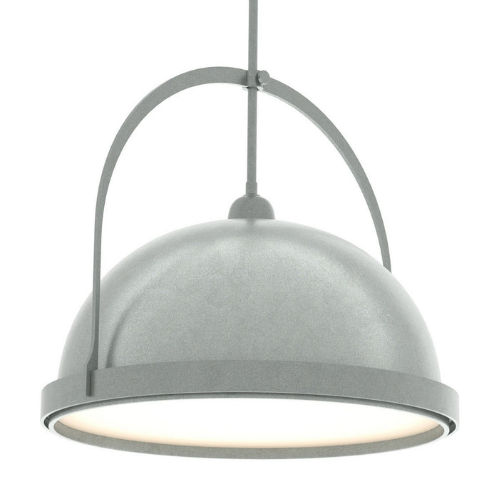 Hubbardton Forge - 137462-SKT-MULT-82-82 - One Light Pendant - Atlas - Vintage Platinum
