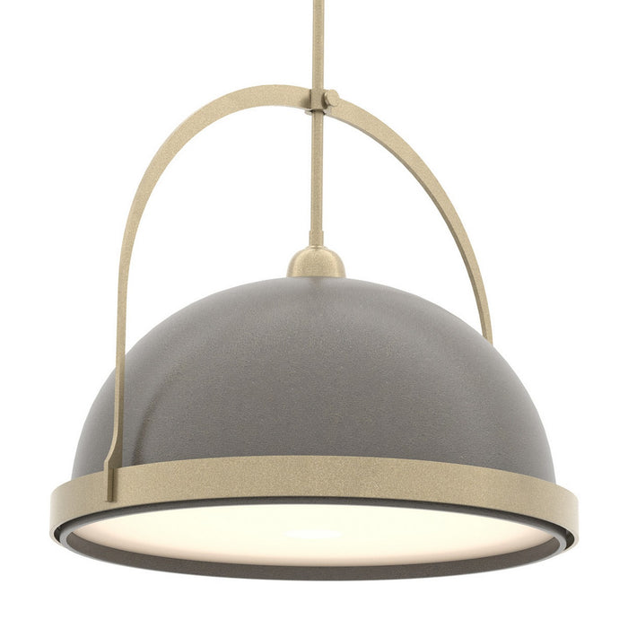 Hubbardton Forge - 137462-SKT-MULT-84-07 - One Light Pendant - Atlas - Soft Gold