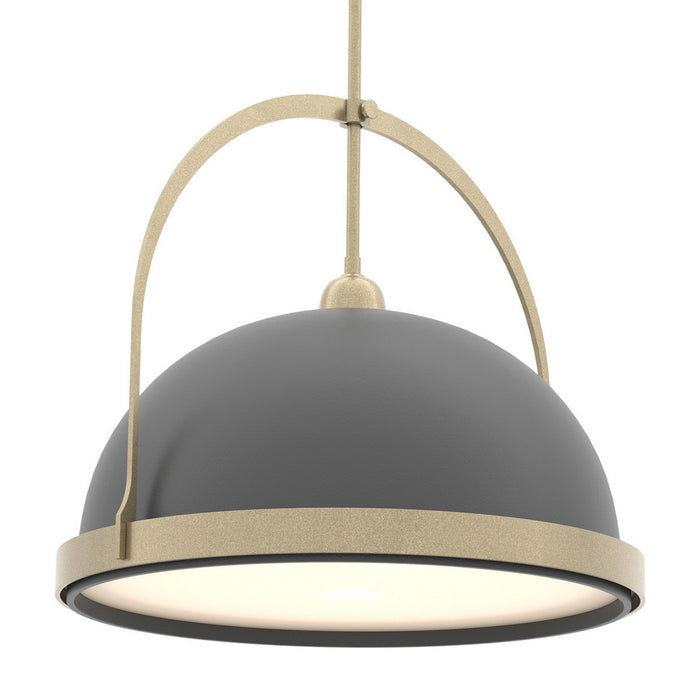 Hubbardton Forge - 137462-SKT-MULT-84-10 - One Light Pendant - Atlas - Soft Gold