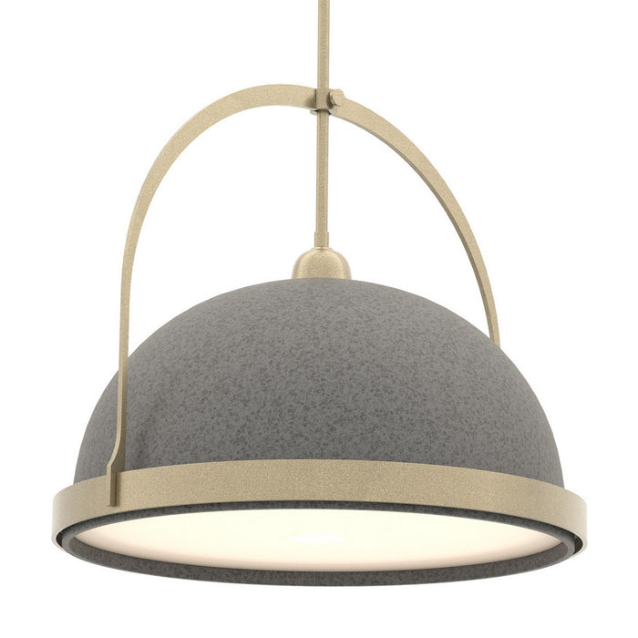 Hubbardton Forge - 137462-SKT-MULT-84-20 - One Light Pendant - Atlas - Soft Gold