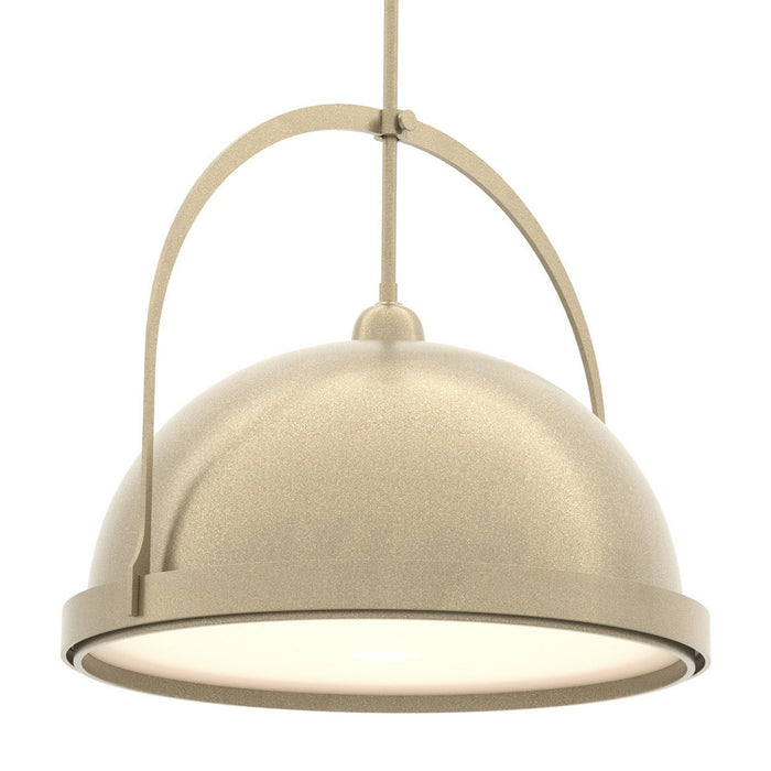 Hubbardton Forge - 137462-SKT-MULT-84-84 - One Light Pendant - Atlas - Soft Gold