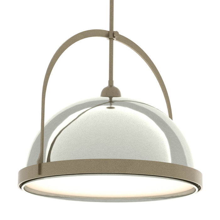 Hubbardton Forge - 137462-SKT-MULT-84-85 - One Light Pendant - Atlas - Soft Gold
