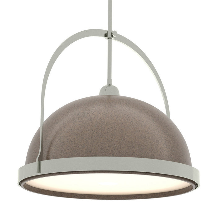 Hubbardton Forge - 137462-SKT-MULT-85-05 - One Light Pendant - Atlas - Sterling