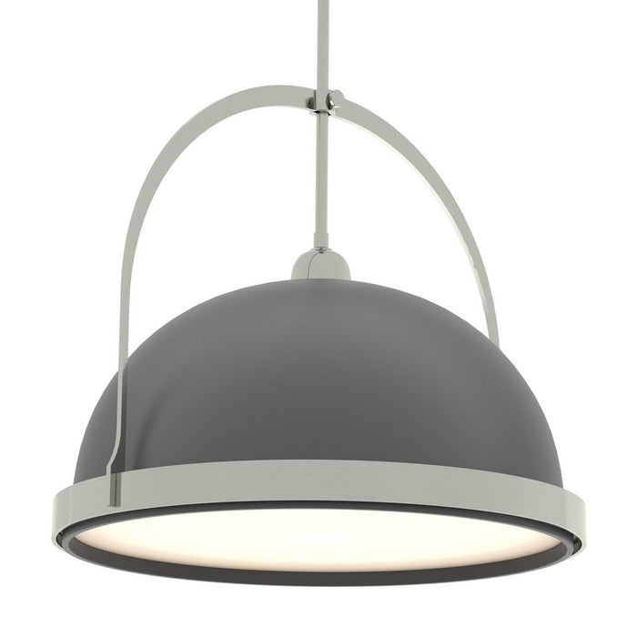 Hubbardton Forge - 137462-SKT-MULT-85-10 - One Light Pendant - Atlas - Sterling
