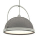 Hubbardton Forge - 137462-SKT-MULT-85-20 - One Light Pendant - Atlas - Sterling