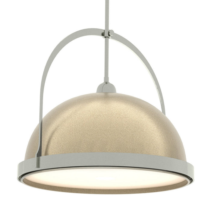 Hubbardton Forge - 137462-SKT-MULT-85-84 - One Light Pendant - Atlas - Sterling
