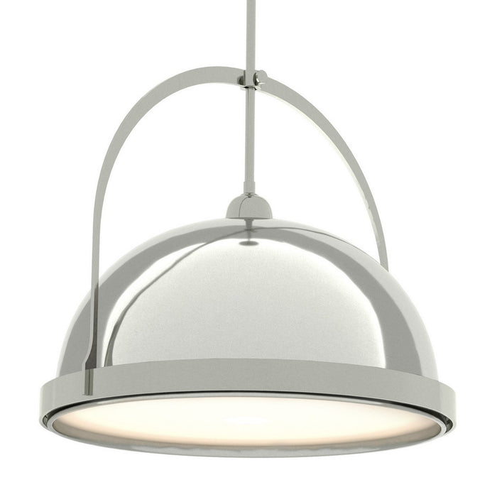 Hubbardton Forge - 137462-SKT-MULT-85-85 - One Light Pendant - Atlas - Sterling