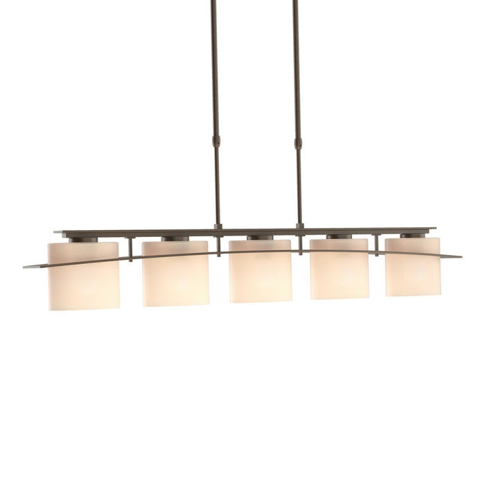 Hubbardton Forge - 137525-SKT-LONG-05-GG0182 - Five Light Pendant - Ellipse - Bronze