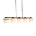 Hubbardton Forge - 137525-SKT-LONG-05-GG0182 - Five Light Pendant - Ellipse - Bronze