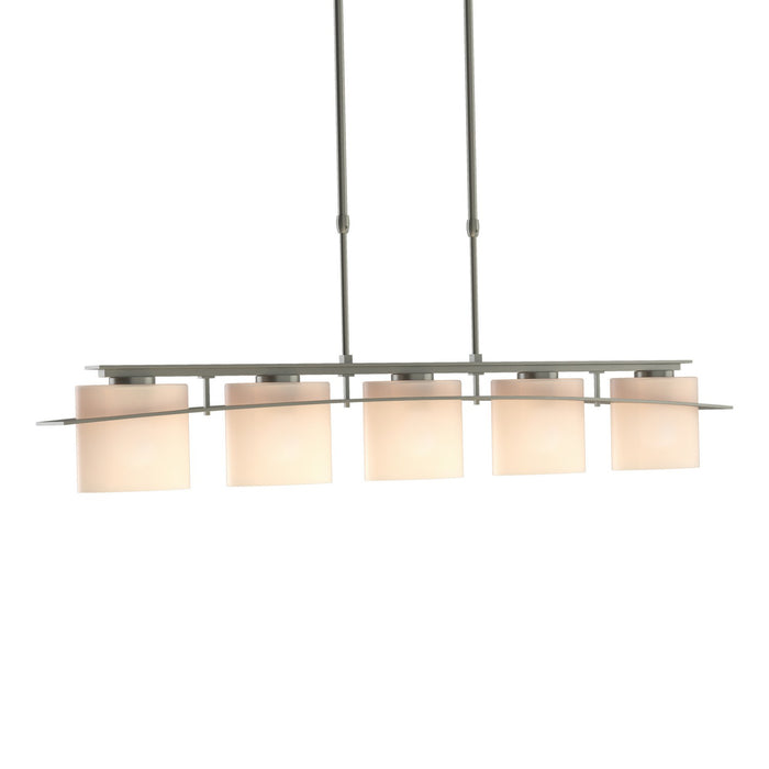 Hubbardton Forge - 137525-SKT-LONG-82-GG0182 - Five Light Pendant - Ellipse - Vintage Platinum