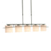 Hubbardton Forge - 137525-SKT-LONG-82-GG0182 - Five Light Pendant - Ellipse - Vintage Platinum