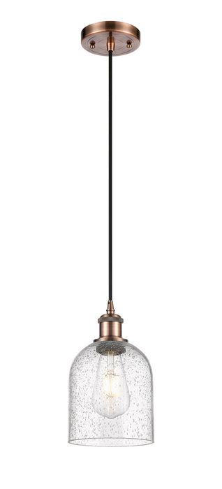 Innovations - 516-1P-AC-G558-6SDY - One Light Mini Pendant - Ballston - Antique Copper