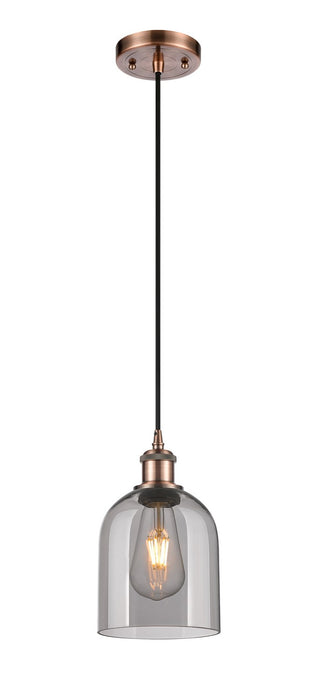 Innovations - 516-1P-AC-G558-6SM - One Light Mini Pendant - Ballston - Antique Copper