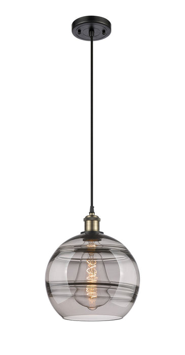 Innovations - 516-1P-BAB-G556-10SM - One Light Mini Pendant - Ballston - Black Antique Brass