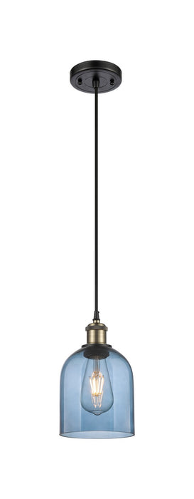 Innovations - 516-1P-BAB-G558-6BL - One Light Mini Pendant - Ballston - Black Antique Brass