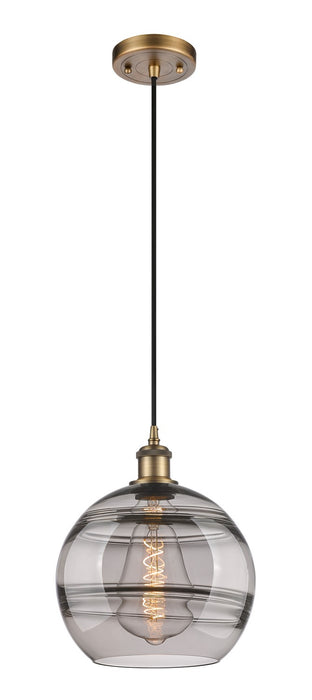 Innovations - 516-1P-BB-G556-10SM - One Light Mini Pendant - Ballston - Brushed Brass
