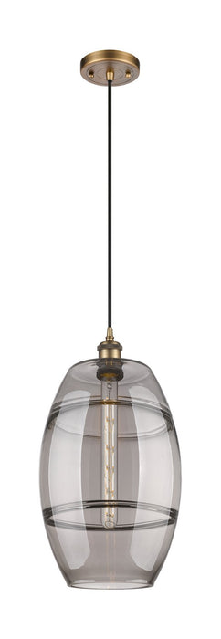 Innovations - 516-1P-BB-G557-10SM - One Light Mini Pendant - Ballston - Brushed Brass