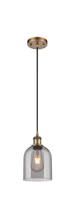 Innovations - 516-1P-BB-G558-6SM - One Light Mini Pendant - Ballston - Brushed Brass