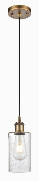 Innovations - 516-1P-BB-G804 - One Light Mini Pendant - Ballston - Brushed Brass
