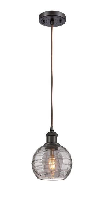 Innovations - 516-1P-OB-G1213-6SM - One Light Mini Pendant - Ballston - Oil Rubbed Bronze