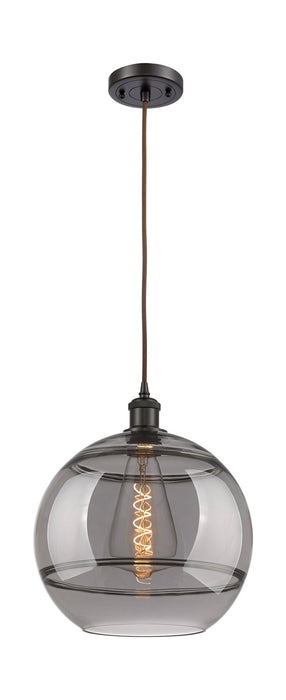 Innovations - 516-1P-OB-G556-12SM - One Light Mini Pendant - Ballston - Oil Rubbed Bronze