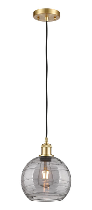 Innovations - 516-1P-SG-G1213-8SM - One Light Mini Pendant - Ballston - Satin Gold