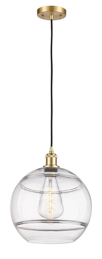 Ballston One Light Mini Pendant Satin Gold