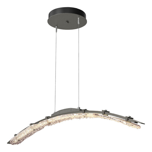 Glissade LED Pendant Natural Iron