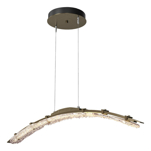 Glissade LED Pendant Soft Gold
