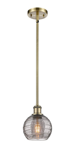 Ballston One Light Mini Pendant Antique Brass