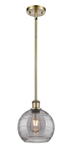 Ballston One Light Mini Pendant Antique Brass