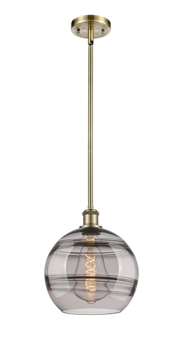 Innovations - 516-1S-AB-G556-10SM - One Light Mini Pendant - Ballston - Antique Brass