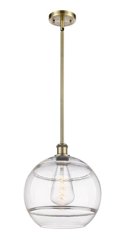 Ballston One Light Mini Pendant Antique Brass