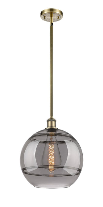 Innovations - 516-1S-AB-G556-12SM - One Light Mini Pendant - Ballston - Antique Brass