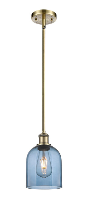 Innovations - 516-1S-AB-G558-6BL - One Light Mini Pendant - Ballston - Antique Brass