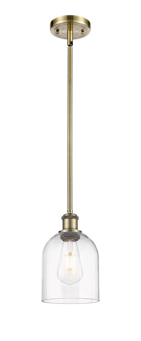 Innovations - 516-1S-AB-G558-6CL - One Light Mini Pendant - Ballston - Antique Brass