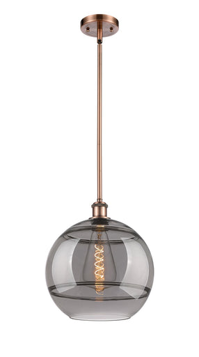 Ballston One Light Mini Pendant Antique Copper