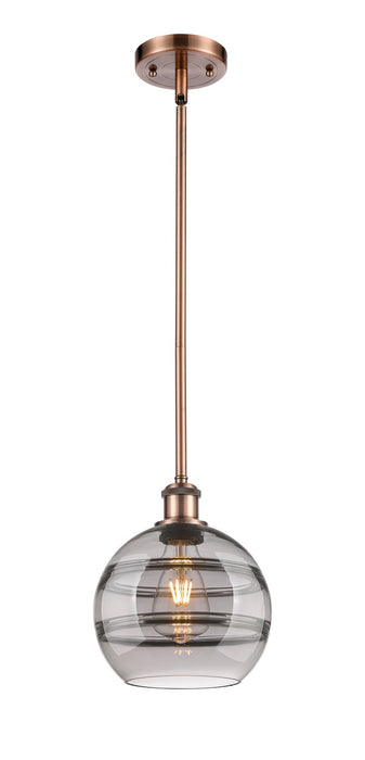 Innovations - 516-1S-AC-G556-8SM - One Light Mini Pendant - Ballston - Antique Copper