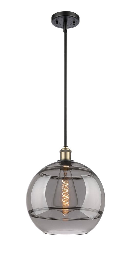 Innovations - 516-1S-BAB-G556-12SM - One Light Mini Pendant - Ballston - Black Antique Brass