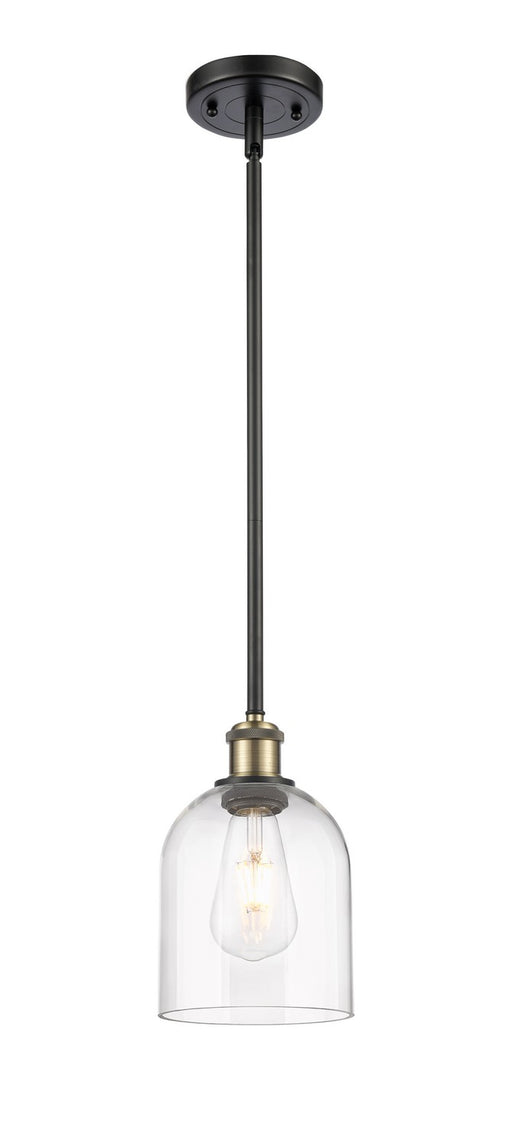 Innovations - 516-1S-BAB-G558-6CL - One Light Mini Pendant - Ballston - Black Antique Brass