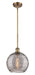 Innovations - 516-1S-BB-G1213-10SM - One Light Mini Pendant - Ballston - Brushed Brass