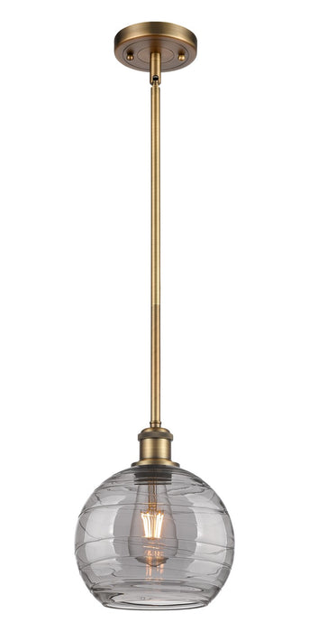Innovations - 516-1S-BB-G1213-8SM - One Light Mini Pendant - Ballston - Brushed Brass