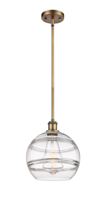Innovations - 516-1S-BB-G556-10CL - One Light Mini Pendant - Ballston - Brushed Brass