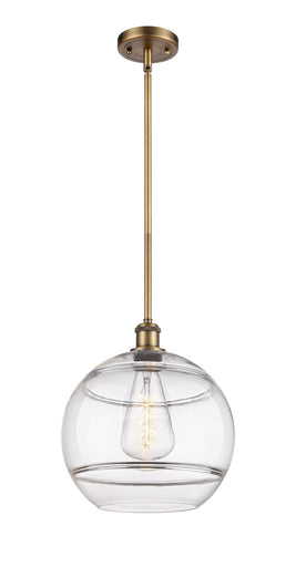 Ballston One Light Mini Pendant Brushed Brass