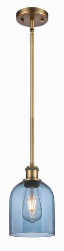 Ballston One Light Mini Pendant Brushed Brass