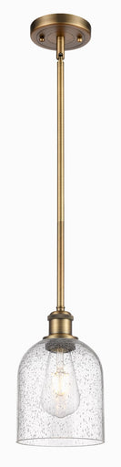 Ballston One Light Mini Pendant Brushed Brass