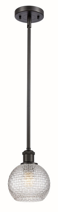 Innovations - 516-1S-OB-G122C-6CL - One Light Mini Pendant - Ballston - Oil Rubbed Bronze