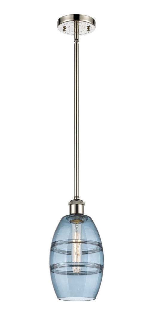 Innovations - 516-1S-PN-G557-6BL - One Light Mini Pendant - Ballston - Polished Nickel